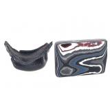 2 Fordite Agate Cabochon & Nugget