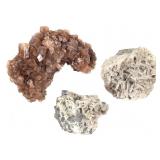 Aragonite Sputnik Xls Cluster & 2 Platy Dolomite