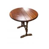 Vtg Drop Leaf Hallway Table - Small