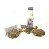 Antique Makeup Items w Shaker +