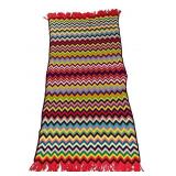 ZigZig Crochet Blanket 77" x 36"