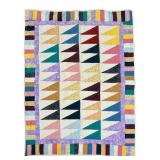 Flying Geese Quilt by "Pattern by Faith" 58" x 48"
