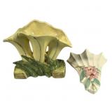 McCoy Floral Vase & Wall Pocket