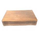 50+ Pcs Rogers Plated Silverware w Wood Case
