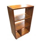 Vtg 1970s Custom Pine Book Shelf