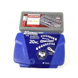 NOS Craftsman & Kobalt Socket Ratchet & Wrench Set