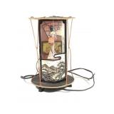Vtg Geisha Lamp