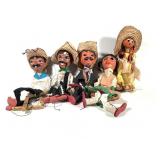 5 Marianettes & Figures - Mexico