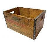 Vtg Canada Dry Wood Storage Crate