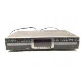 Vtg Phillips 2 Disc Double CD Player CDR-775