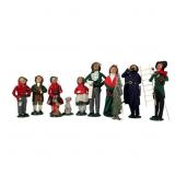 Collection of Felt & Machet Christmas Figures