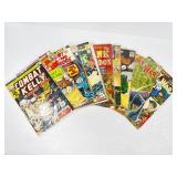 13 Early Comics War WW2 Marvel DC +