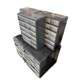 9 Small 18-Drawer Parts Organizers (1 of 2)
