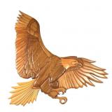 Hand Made Eagle Wood Wall Decor
