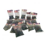16 Packs Gladding Vitro Cats Eye Marbles
