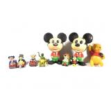 Vtg Disney Items w Mickey Mouse Chatter Chum +