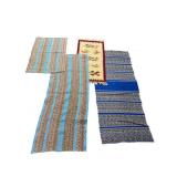 4 Vtg Woven Rugs