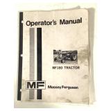 Vtg 1980s Massey Ferguson Tractor Manual MF180