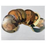 Educational Cardboard US Presidents Cards