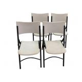 4 Plastic & Metal Folding Chairs (9 of 12)