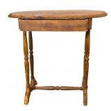 Early Hall or Bedside Table w Drawer