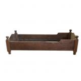 Antique Wood Baby Bed Frame