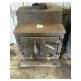 Hutch Rebel Cast Iron Wood Stove