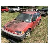 1991 3-Door Honda Civic 3S Hatchback