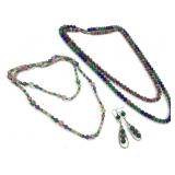 Necklaces Malachite LapisHematite Carnelian+