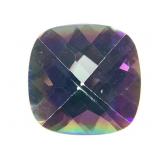 Radiant Cut Mystic Topaz Faceted Gem