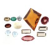 Mixed Gemstones - Quartz, Opal, Garnet +