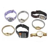 7 Ladies Watches Pulsar Timex Curren