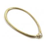 Christian Dior Front Clasp Necklace 15" L