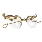 RARE 1950s14K Schiaparelli AO Glasses 32.8g