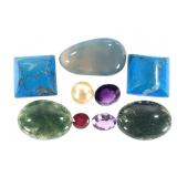 Loose Gemstones Garnet Amethyst +