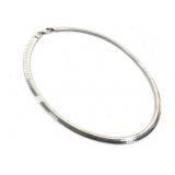 Sterling Italy Necklace 28.7g TW 17" L