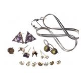 Sterling Earrings + 11.9g TW