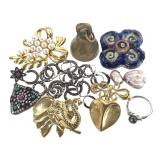 Earrings Pins Ring & More