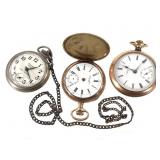 Elgin, Westcox & Remington Pocket Watches