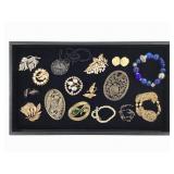 Vintage Pins Earrings Bracelets