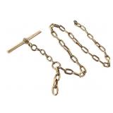 14K Watch Fob 21.7g TW 11" L