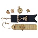Antique Cuff Links Watch Fobs +