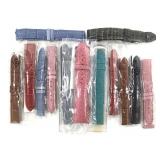 12 NOS Leather Watch Bands
