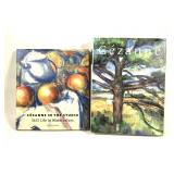 2 Art Books on Cezanne - Watercolors Still Life