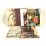 6 Art Books - Bruegel Burer Van Dyck +