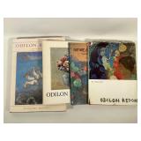 4 Art Books on Odilon Redon