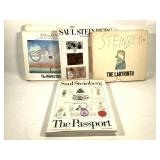 4 Art Books on Saul Steinberg + Loose Prints