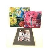 3 Art Books - Realist Drawing Watercolors J Fish