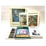 6 Art Books - Philip Guston Welliver Hartley +