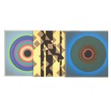 Wm Itter 3 Color Study Paintings on Board Circles+